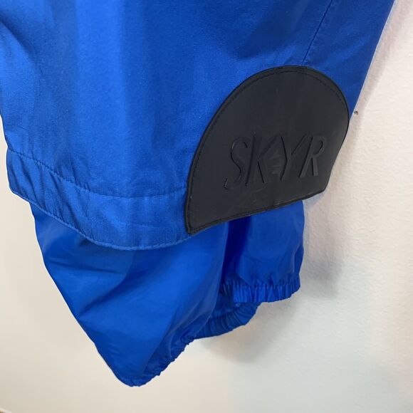 SKYR Gore Tex Men's Medium Blue Snow Ski Board Pants Adjustable Lightweight - Picture 4 of 13